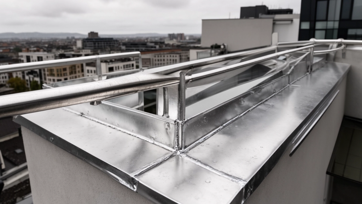 Obróbka blacharska balkonu cena robocizny