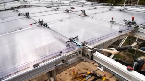 Montaż poliwęglanu cena robocizny