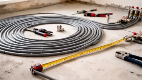 Podłogówka cena za m2 robocizny bez materiału